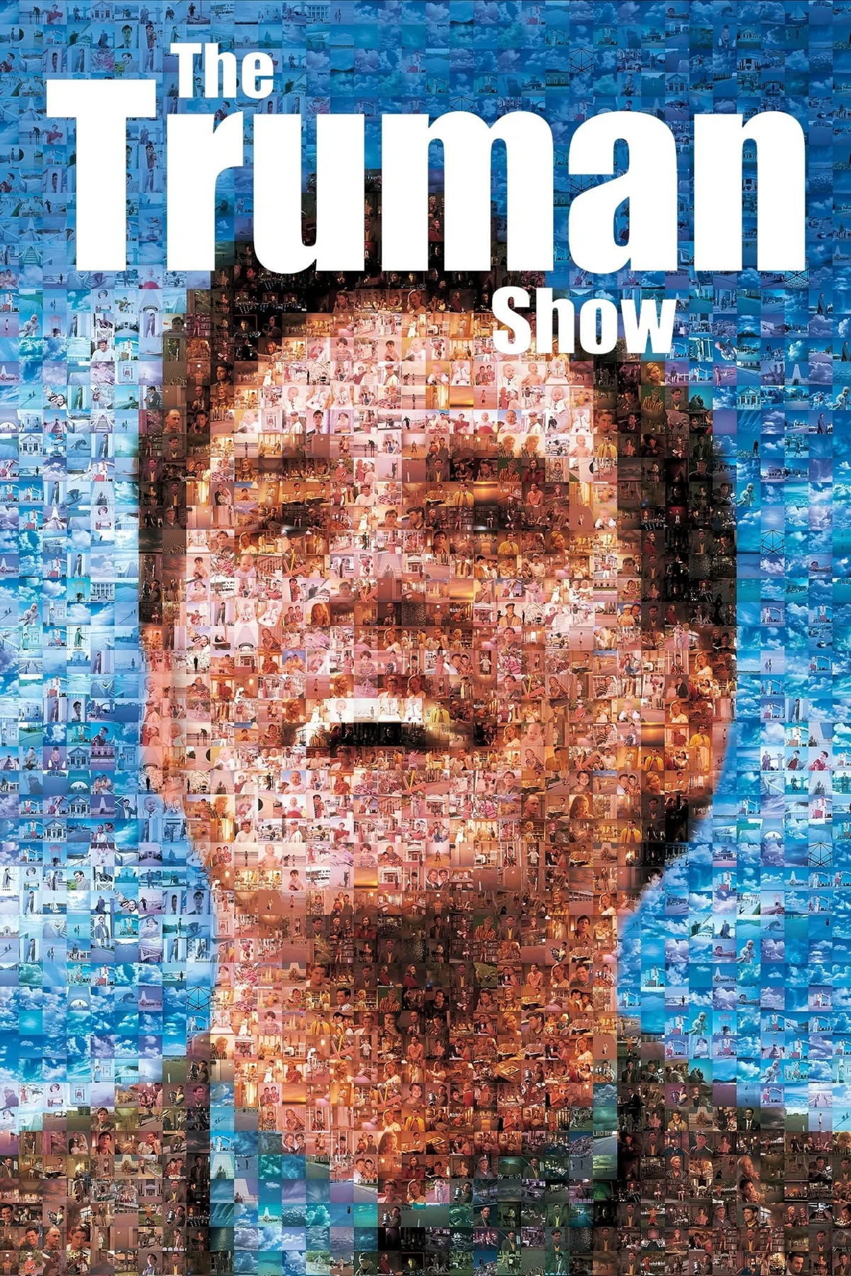 Promotional mosaic poster for The Truman Show